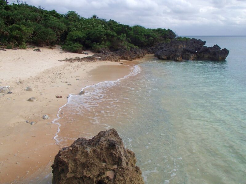 波照間島のビーチ