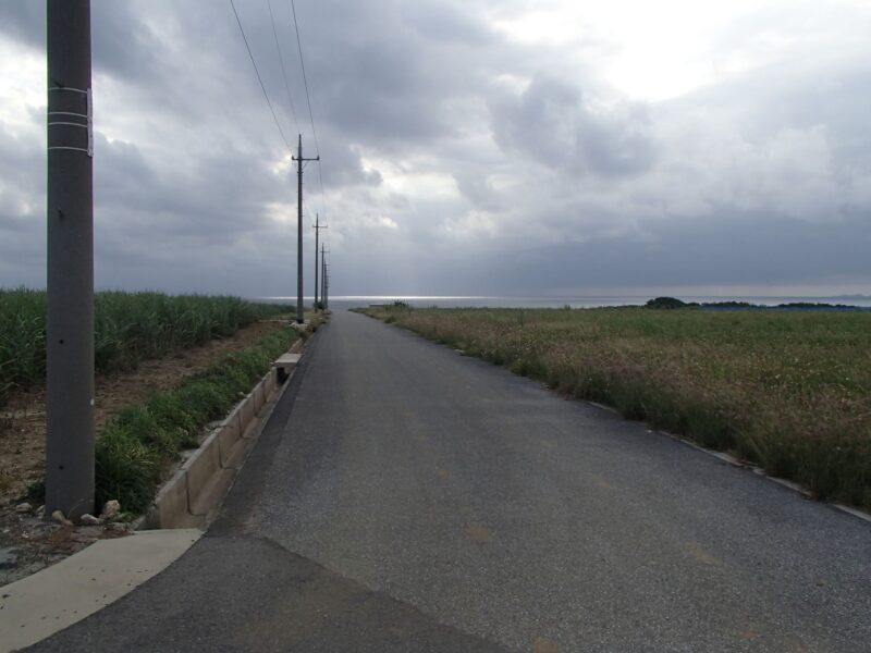 波照間島の外周道路