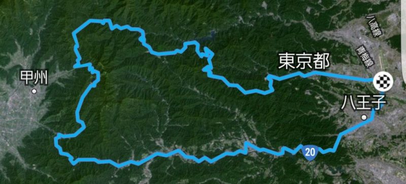 柳沢峠STRAVA