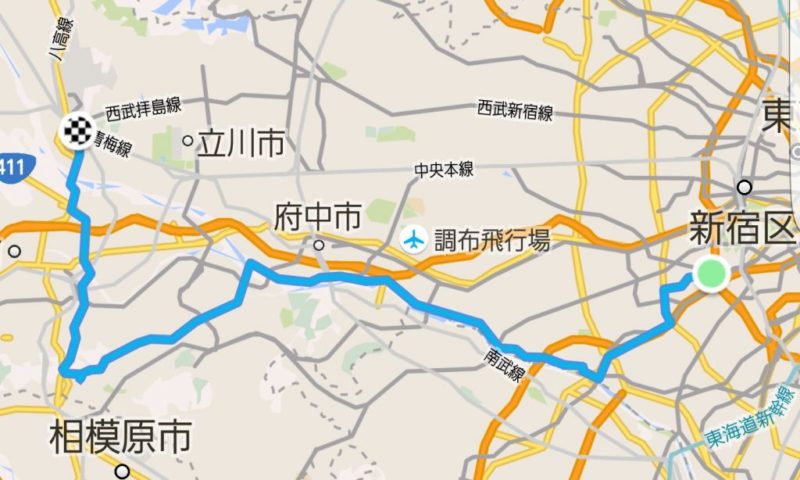 野猿街道STRAVA