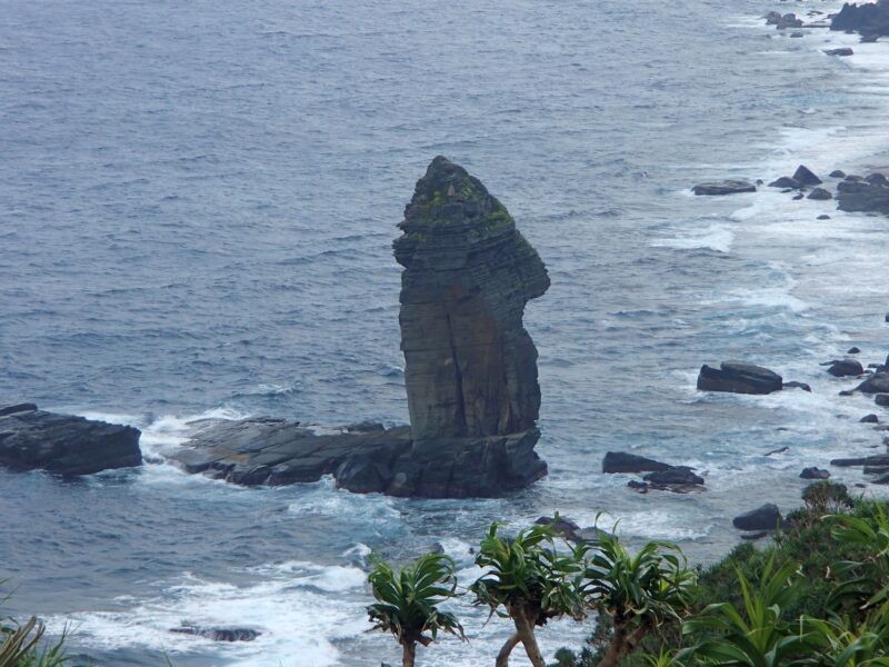 与那国島の立神岩