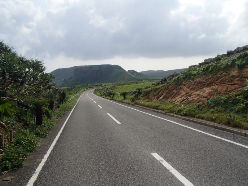 与那国島の外周道路