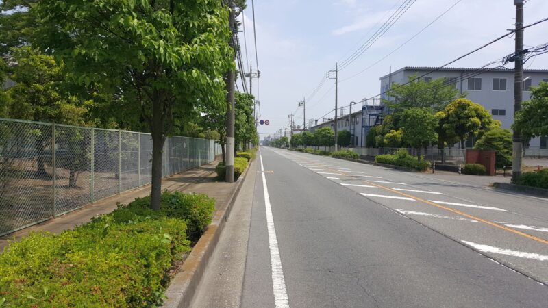 入間川サイクリングロードの迂回路