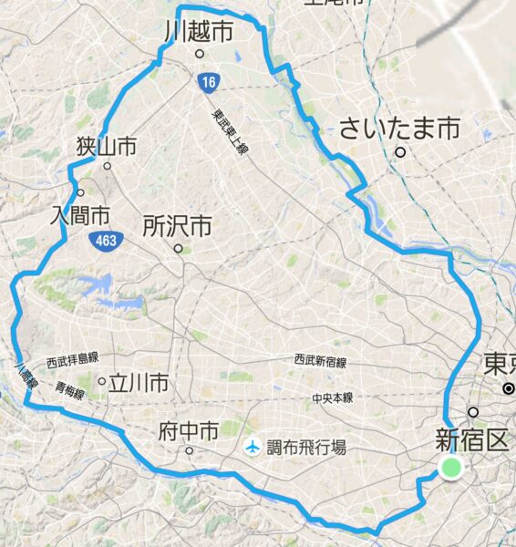 入間川STRAVA