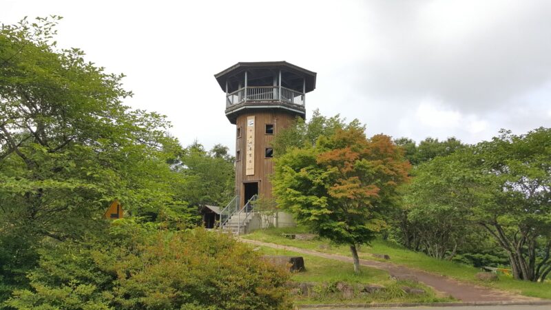 十石峠の展望台