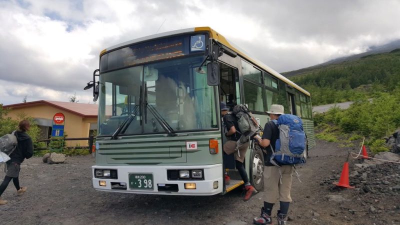 新松田行きのバス