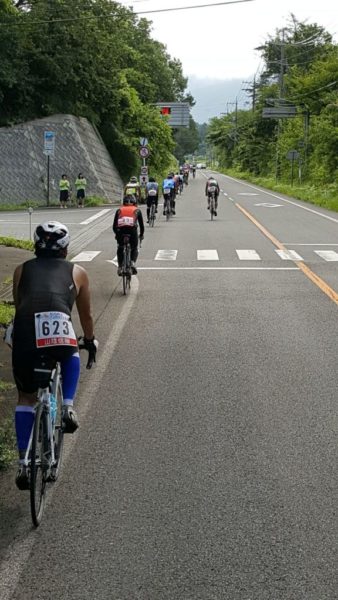 皆生トライアスロンのバイクパート