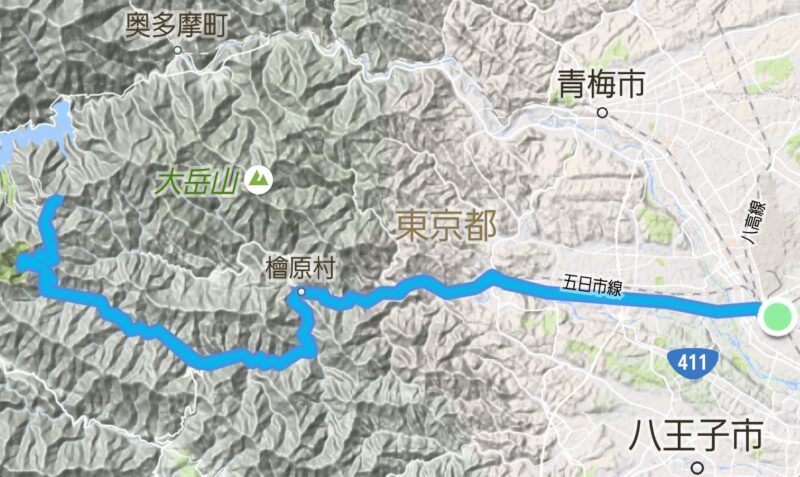 都民の森Strava