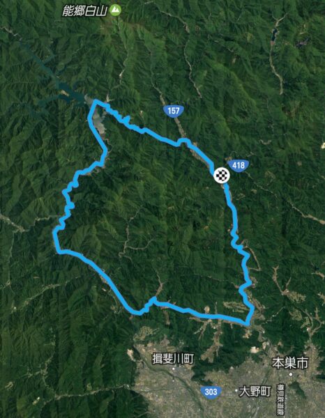 徳山ダムStrava