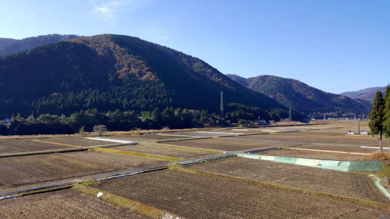 根尾の風景