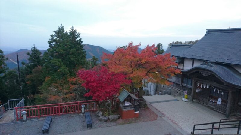 御岳山、神社からの眺望