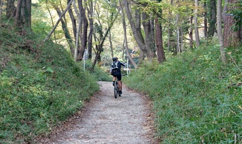 滝山城のMTB