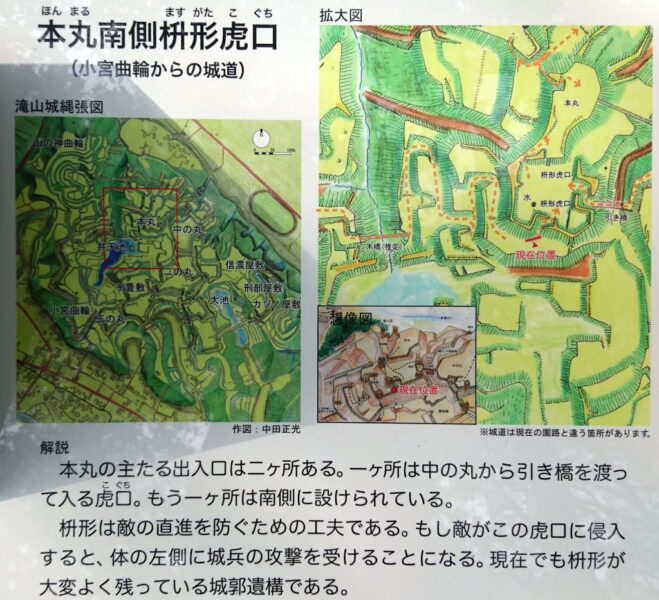 滝山城の史跡解説