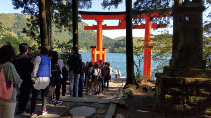 箱根神社の鳥居