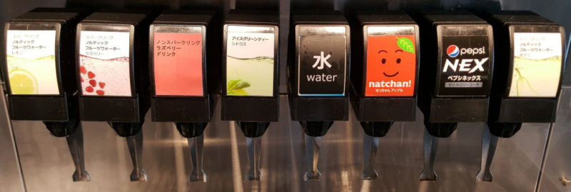 イケアのドリンクコーナー