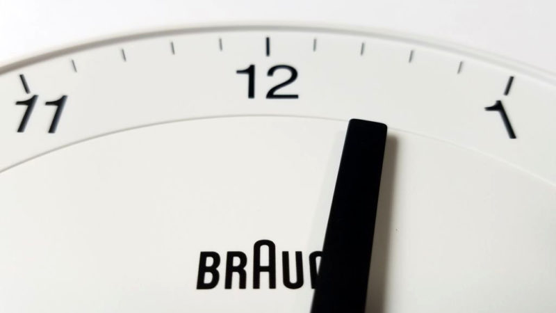 BRAUN BC06の文字盤