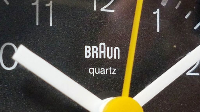 BRAUN AB40slの文字盤