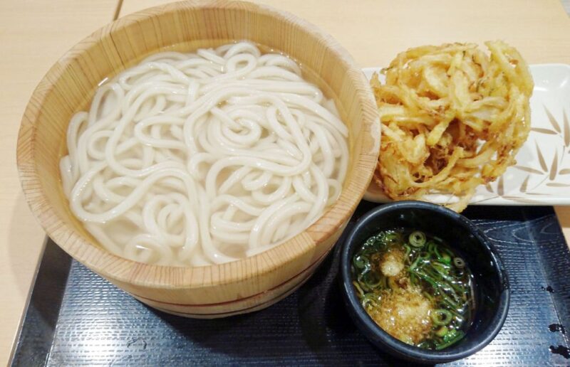 丸亀製麺の釜揚げうどん