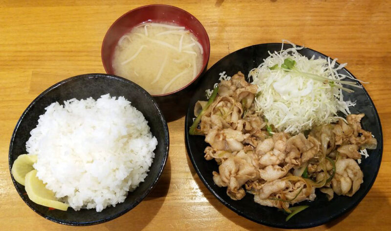 生姜焼き定食